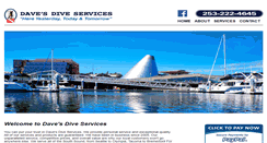 Desktop Screenshot of davesdiveservicesllc.com