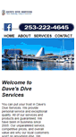 Mobile Screenshot of davesdiveservicesllc.com