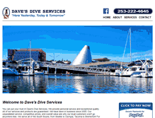 Tablet Screenshot of davesdiveservicesllc.com